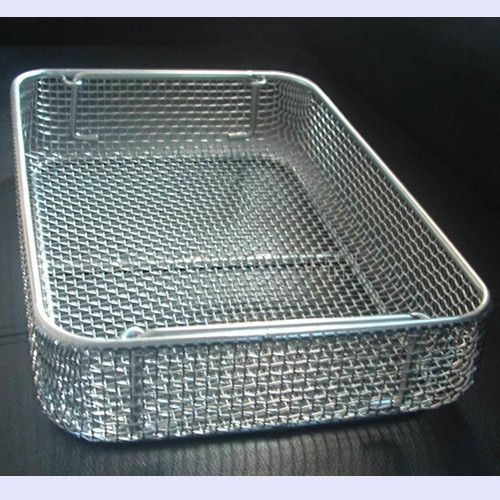 stainless steel wire baskets for medical sterilization