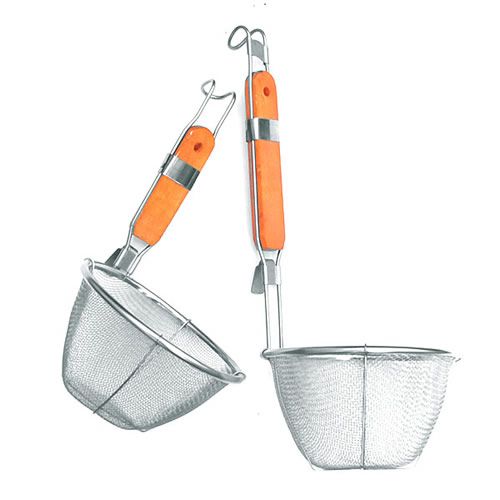 stainless steel noodle strainers