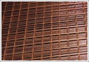 copper coated welded mesh