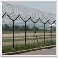 the airport fence