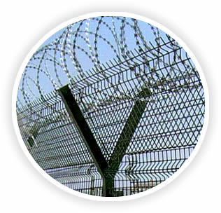 the airport fence
