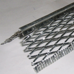 angle bead with reinforce flange