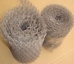 knitted wire mesh