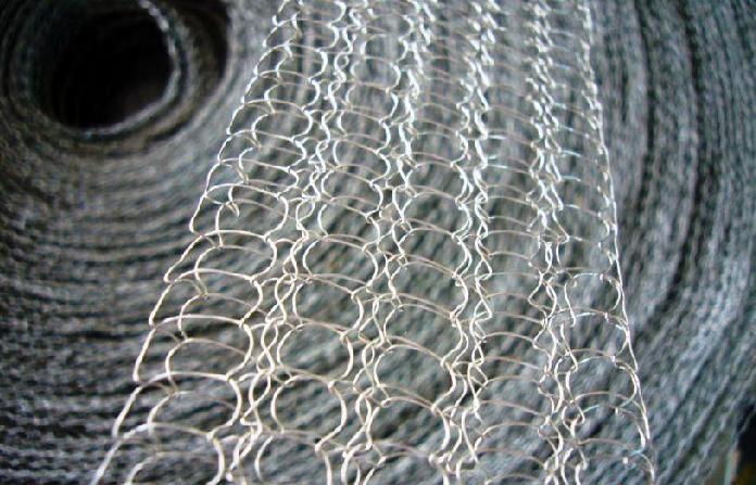 knitted wire mesh