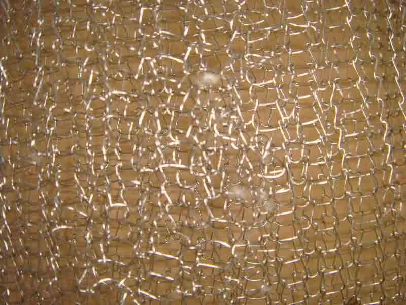 knitted wire mesh