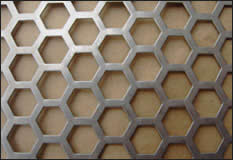 perforetad metal mesh--galvanized