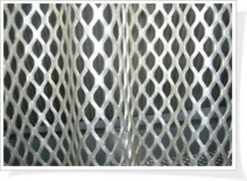 expanded metal mesh-galvanized