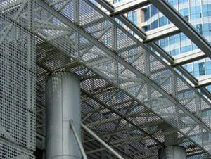 perforetad metal mesh for building