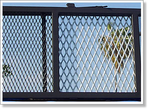 expanded metal fence