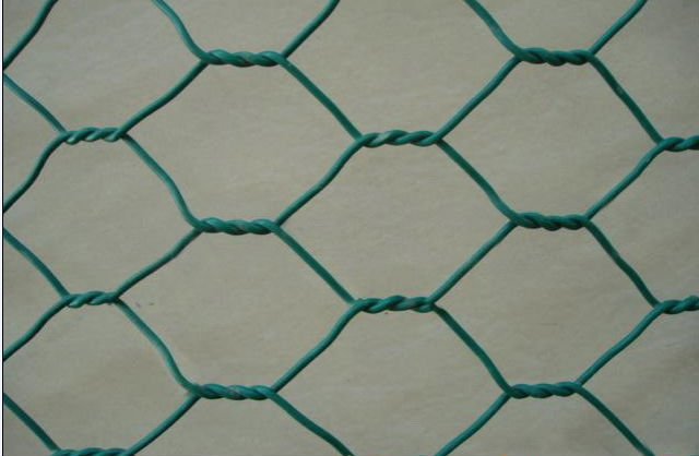 pvc coated hexagonal wire mesh