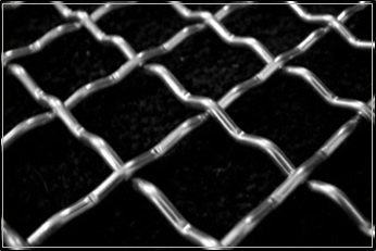 intermediate crimped wire mesh