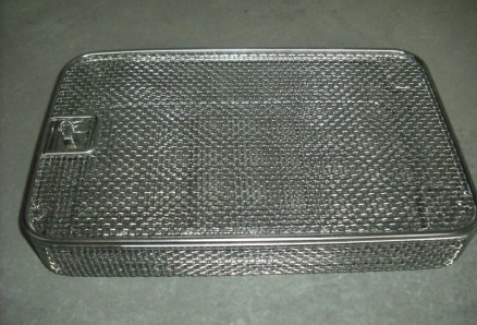 stianless steel wire mesh sterilization trays & baskets