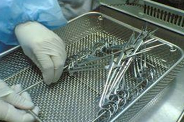 stianless steel wire mesh sterilization trays & baskets