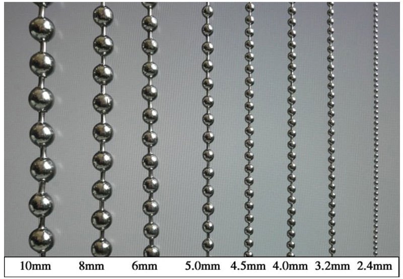 stainless steel metal ball chain bead curtain
